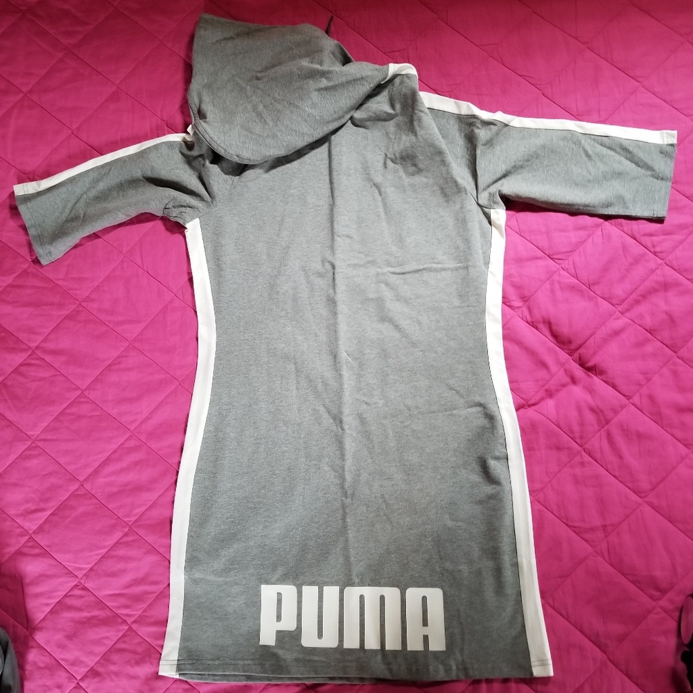 Puma T7 Hooded 3/4 Sleeve Dress